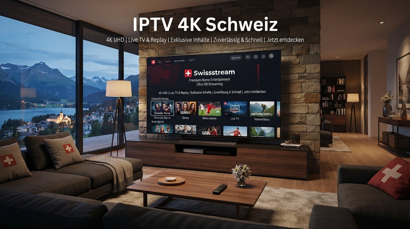 IPTV 4K Schweiz mit Swissstream