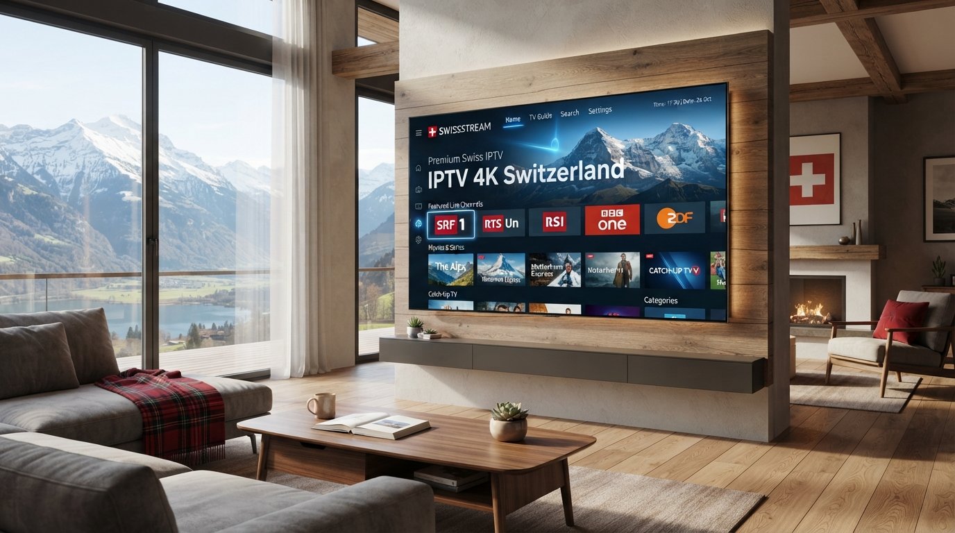 IPTV 4K Switzerland mit Swissstream