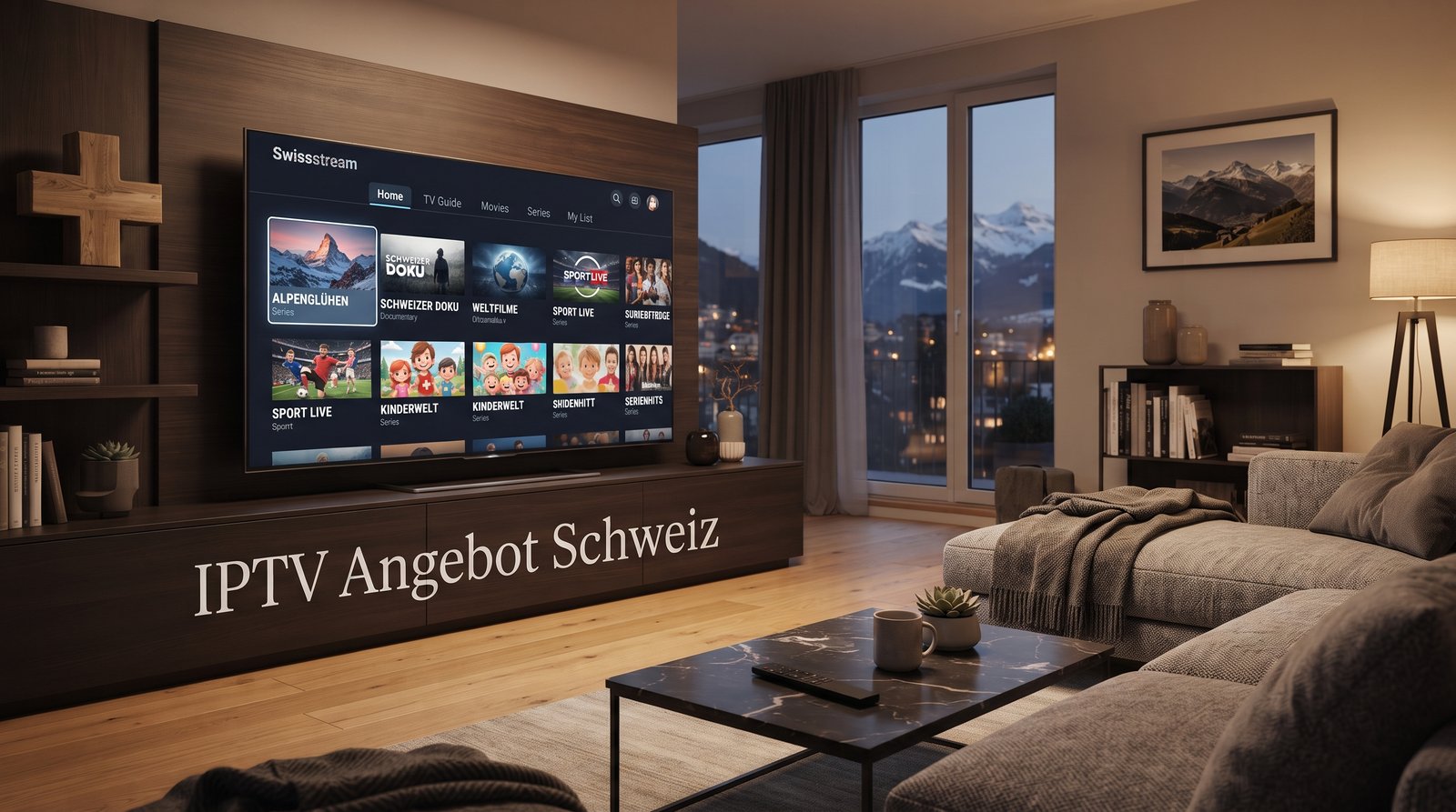 IPTV Angebot Schweiz mit Swissstream