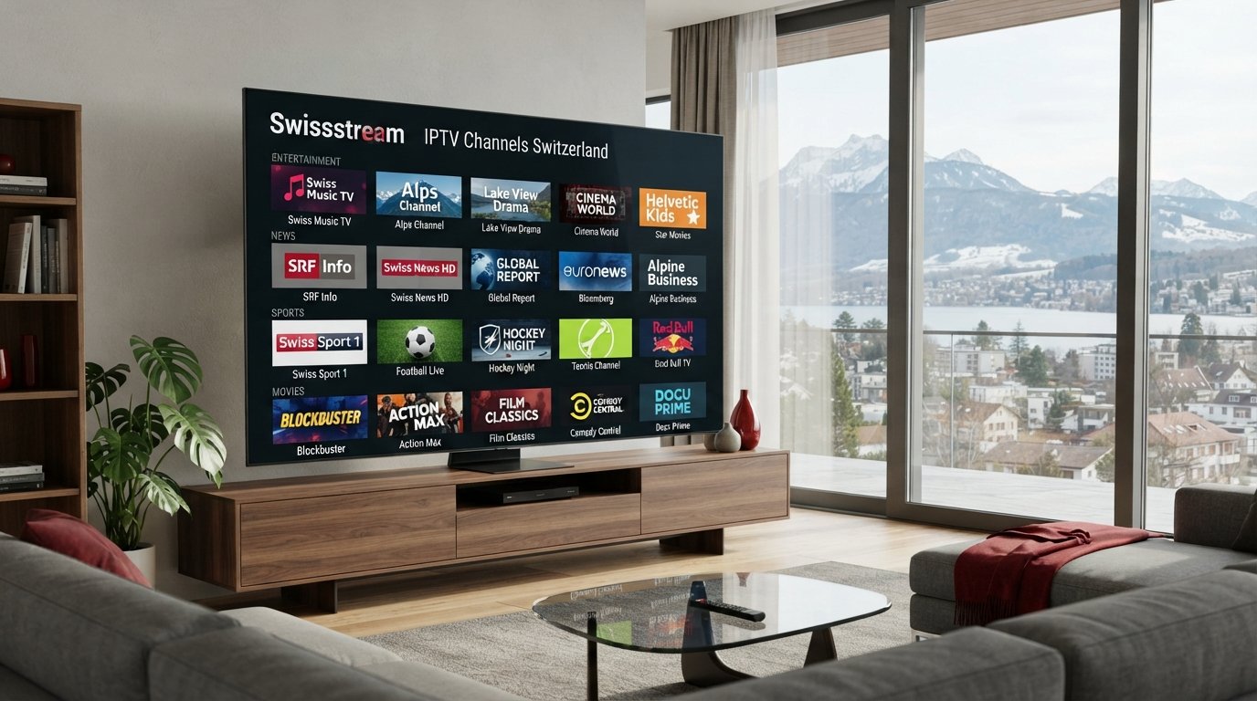 IPTV Channels Switzerland mit Swissstream