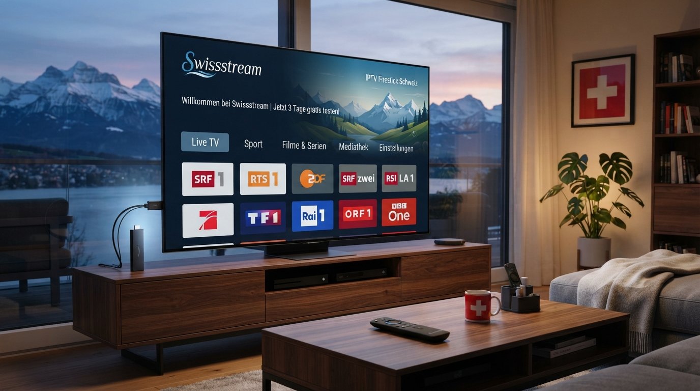 IPTV Firestick Schweiz mit Swissstream