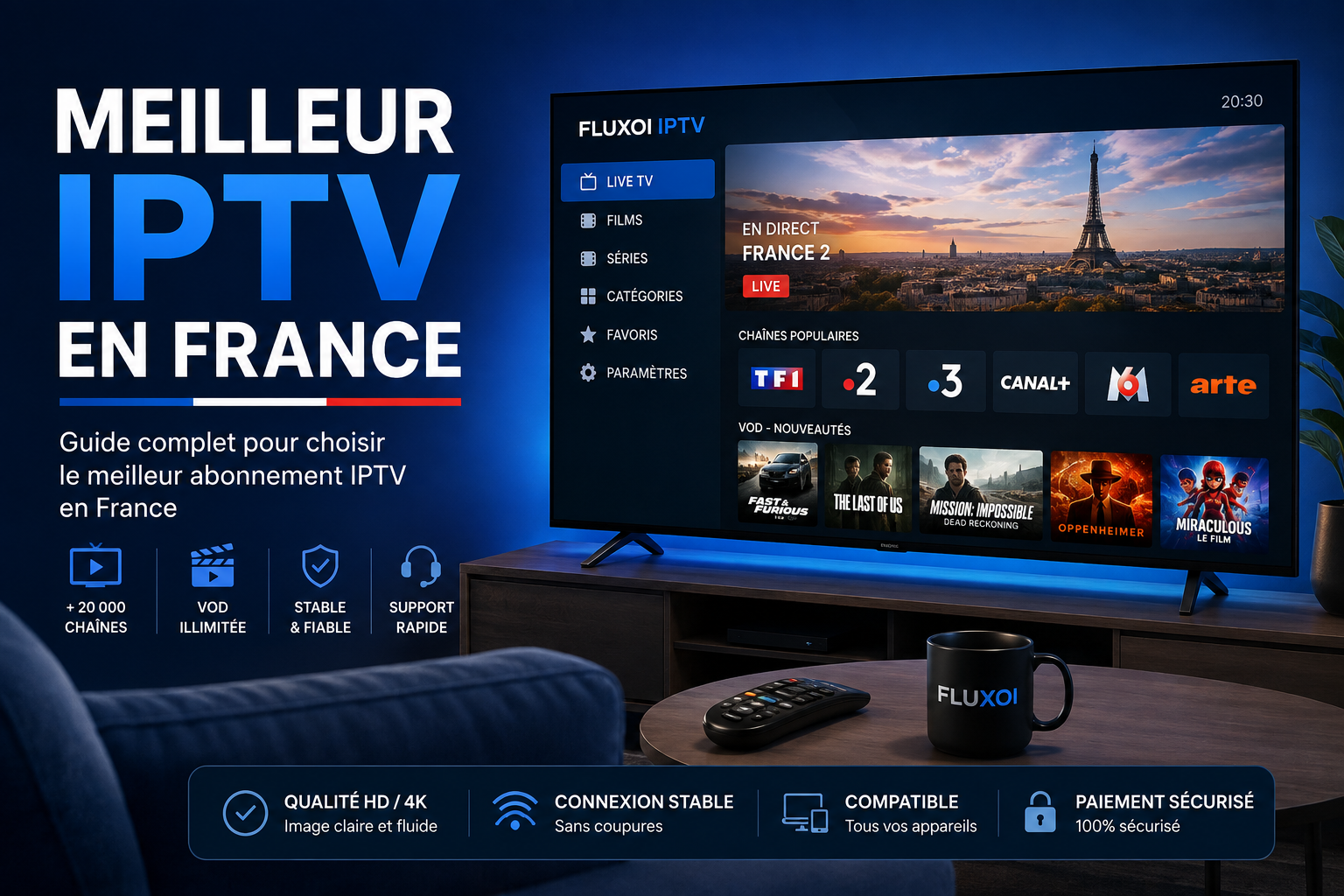 Meilleur IPTV in der Schweiz