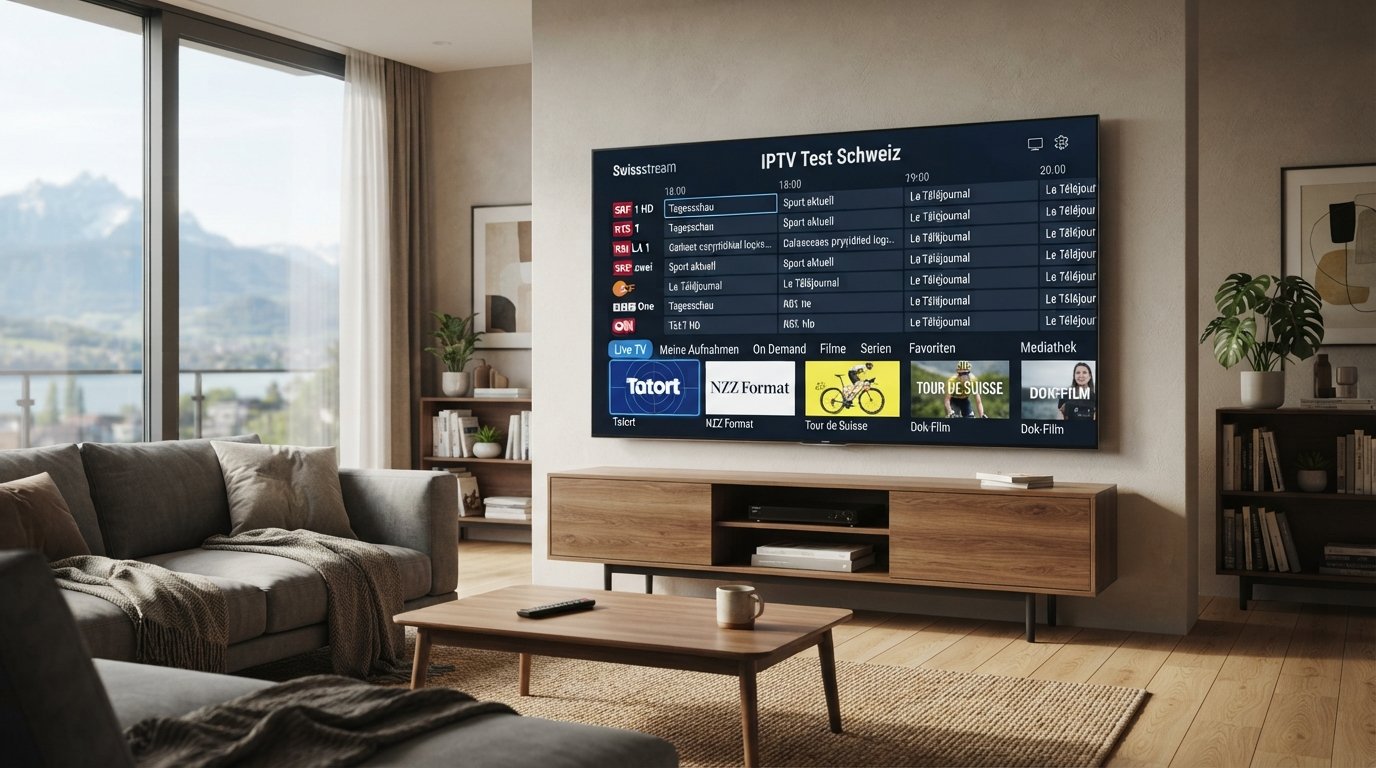 IPTV Test Schweiz mit Swissstream